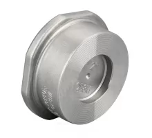 Клапан обратный нерж SS316 осевой Ду 100 Ру40 Тмакс=180 оС межфл диск нерж Benarmo