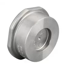 Клапан обратный нерж SS316 осевой Ду 100 Ру40 Тмакс=180 оС межфл диск нерж Benarmo