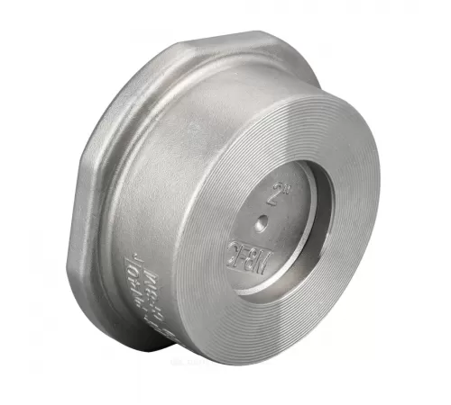 Клапан обратный нерж SS316 осевой Ду 100 Ру40 Тмакс=180 оС межфл диск нерж Benarmo