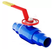 Кран шаровой балансировочный ручной сталь 11с67п 12ЦлП.00.1 Ду 20 Ру40 п/привар Kvs=11.71м3/ч полнопроходной без ниппелей Маршал 12ЦлП.00.1.040.020