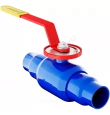 Кран шаровой балансировочный ручной сталь 11с67п 12ЦлП.00.1 Ду 40 Ру40 п/привар Kvs=63.93м3/ч полнопроходной без ниппелей Маршал 12ЦлП.00.1.040.040