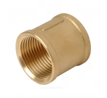 Муфта латунь Ду 15 (1/2") ВР/ВР Цветлит ZW50044