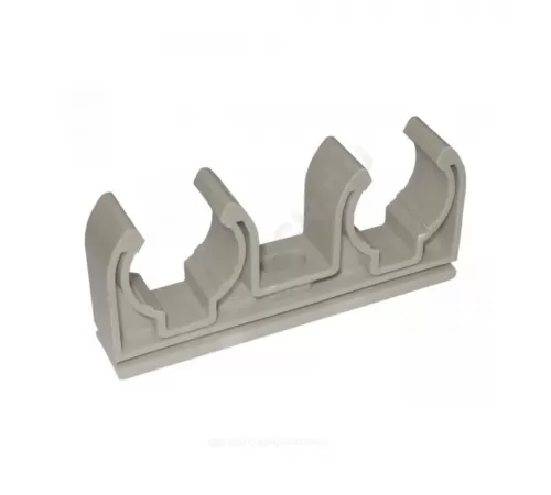 Опора PP-R двойная серая Дн 20 RTP (РосТурПласт) 10971