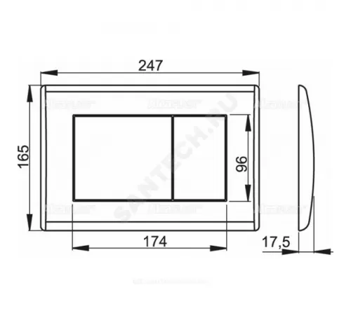 Кнопка смыва