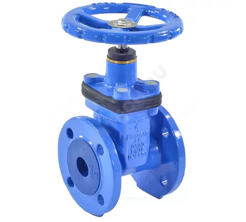 Задвижка чугун VOC4241C аналог МЗВ обрезиненный клин EPDM Ду 300 Ру10/16 Тмакс=110C фл Tecofi VOC4241C-00EP0300