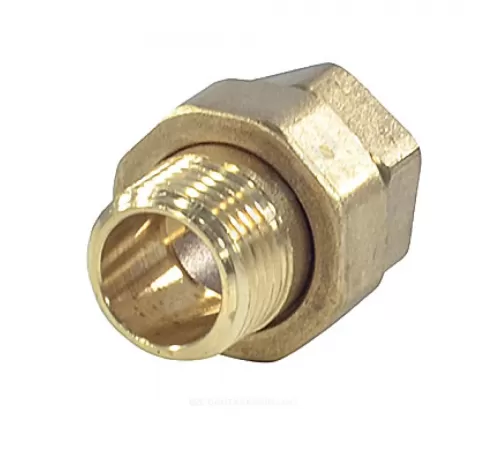 Соединитель латунь американка Ду 25 (1") прямой ВР/НР VALFEX VF.340.L.100