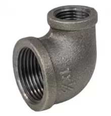 Угольник переходной чугун Ду 20х15 (3/4"х1/2") ВР/ВР Fittex PLUS