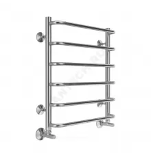 Полотенцесушитель водяной нерж сталь Лесенка (1/2") ВР 500х600мм 6П нижнее подключение Стандарт Терминус 4670078530332