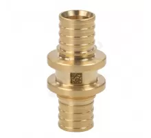Муфта для PE-X труб аксиальная латунь Дн 40 MX Рехау 11080151001