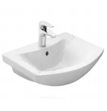 Умывальник мебельный Балтика 50 1 отверстие под смеситель по центру белый Santek 1.WH50.1.701