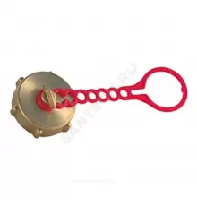 Заглушка с цепочкой для R608 3/4" ВР нехромированная Giacomini P23FY004