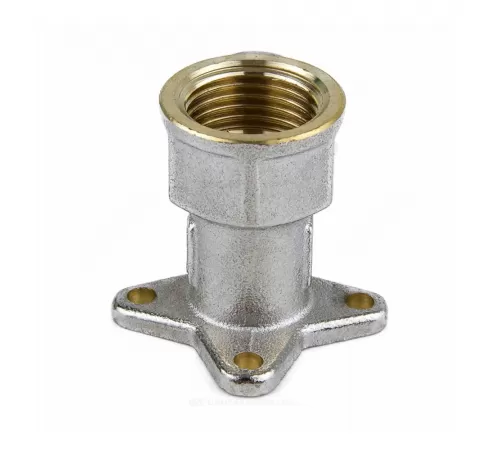 Водорозетка МП латунь никель обжим Дн 16х1/2" ВР ГОСТ 32415-2013 7008 Aquasfera 7008-01