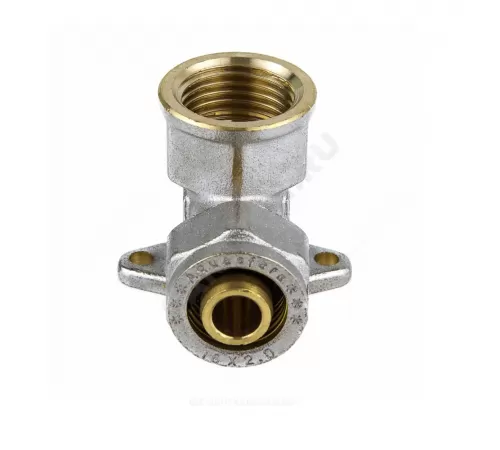 Водорозетка МП латунь никель обжим Дн 16х1/2" ВР ГОСТ 32415-2013 7008 Aquasfera 7008-01
