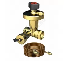 Клапан балансировочный автомат латунь DP Ду 20 G3/4" Ру25 ВР 2-40 кПа Kvs=2.5м3/ч без ниппелей BROEN 44550030-021003