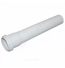 Труба PP-H с раструбом белая HT HTEMw Дн 32х1,8 б/нап L=0,15м в/к Ostendorf 559000