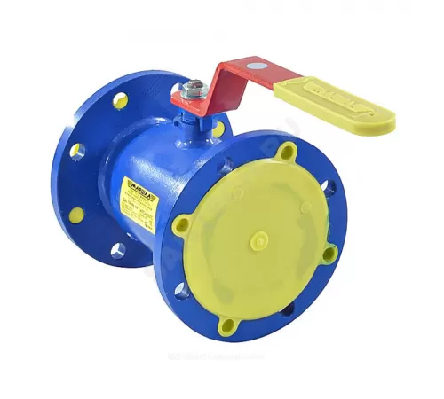 Кран шаровой сталь 11с67п Ду 65 Ру16 фл L=200мм Маршал 2Цф.00.1.016.065/050