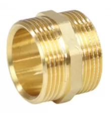 Ниппель латунь Ду 15 (1/2") НР LD LD.65.501.15