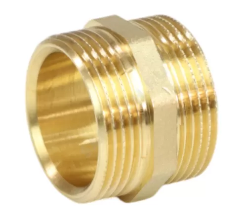 Ниппель латунь Ду 15 (1/2") НР LD LD.65.501.15