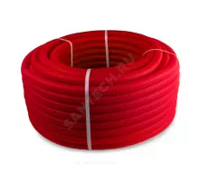 Шланг гофрированный защитный Дн 40 для трубы Дн 32 красный бухта 30м RTP (РосТурПласт) 35402