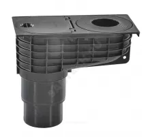 Дождеприемник PP с ловушкой для листвы Дн 110/125 вертикальный выпуск HL HL660E