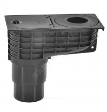 Дождеприемник PP с ловушкой для листвы Дн 110/125 вертикальный выпуск HL HL660E