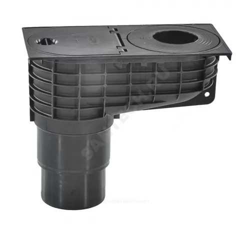 Дождеприемник PP с ловушкой для листвы Дн 110/125 вертикальный выпуск HL HL660E