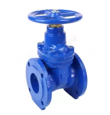 Задвижка чугун аналог МЗВ обрезиненный клин Ду 50 Ру16 Тмакс=75C фл Завод им Гаджиева