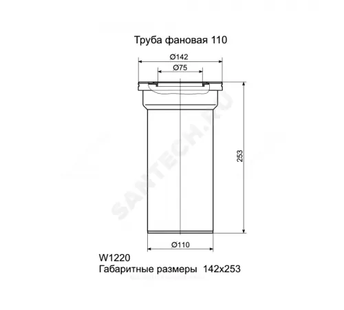 Труба фановая