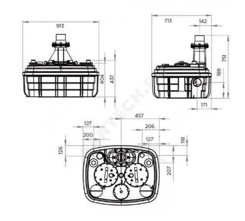 Установка канализационная SANICUBIC 2 XL VX 1x220-240В/50 Гц SFA