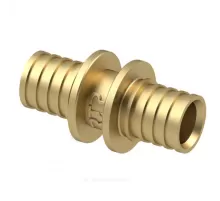 Муфта для PE-X/PE-RT труб аксиальная латунь Дн 32 RTP (РосТурПласт) 28353