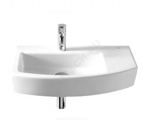 Умывальник подвесной Hall 65 1 отверстие под смеситель по центру белый Roca 327620000