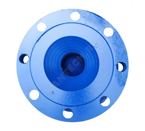 Вантуз автоматический однокамерный двойного действия чугун В6 Ду 100 Ру10 фл вертикальный Луидор