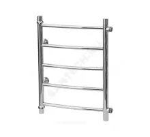 Полотенцесушитель водяной нерж сталь Лесенка Ду 25 (1") НР 500х600мм 5П боковое подключение б/к Уют Элит-Металл ВПБ-23-07