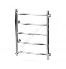 Полотенцесушитель водяной нерж сталь Лесенка Ду 25 (1") НР 500х600мм 5П боковое подключение б/к Уют Элит-Металл ВПБ-23-07