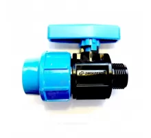 Кран шаровой компрессионный Дн 25х3/4" НР Джилекс 9365