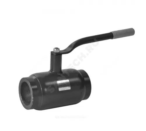 Кран шаровой сталь 11с67п Ду 40 Ру40 ВР L=145мм полнопроходной FORTECA 190.1.040.040