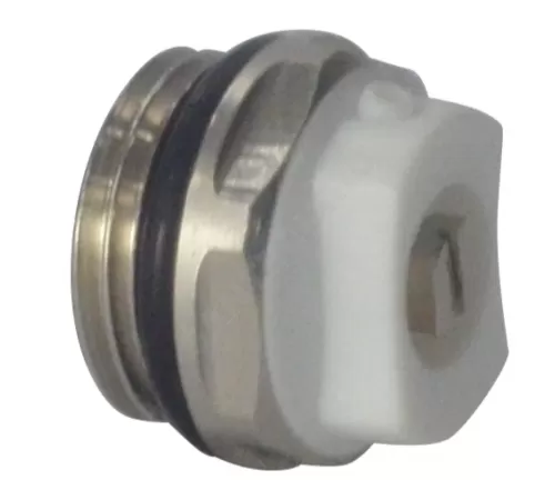 Кран Маевского ручной латунь Ду 15 Ру10 G1/2" НР под отвертку Ogint