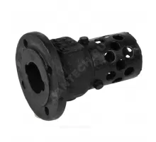 Клапан обратный чугун осевой 16ч42р Ду 50 Ру2,5 Тмакс=50 оС фл с приемной сеткой диск чугун Луидор