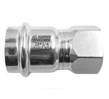 Муфта сталь нерж AISI 304 Дн 35х1" пресс/ВР SantechSystems