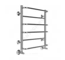 Полотенцесушитель водяной нерж сталь Лесенка (1/2") ВР 500х600мм 6П нижнее подключение Евромикс Терминус 4670078530141