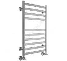 Полотенцесушитель водяной нерж сталь Лесенка (1/2") ВР 500х800мм 10П нижнее подключение Авиэль Терминус 4670078529015