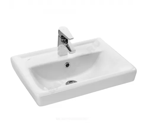 Умывальник мебельный Тигода 50 1 отверстие под смеситель по центру Santek 1.WH30.2.128