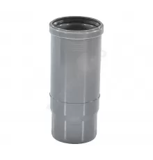 Патрубок НПВХ компенсационный серый Дн 110 б/нап в/к ТУ 6-19-307-86 Агригазполимер