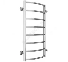 Полотенцесушитель водяной нерж сталь Лесенка (1") НР 400х800мм 8П боковое подключение Виктория Терминус 4670078530103
