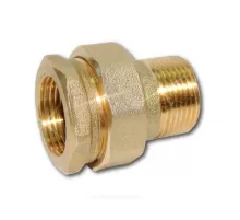 Соединитель латунь американка Ду 15 (1/2") прямой ВР/НР Цветлит ZW50068