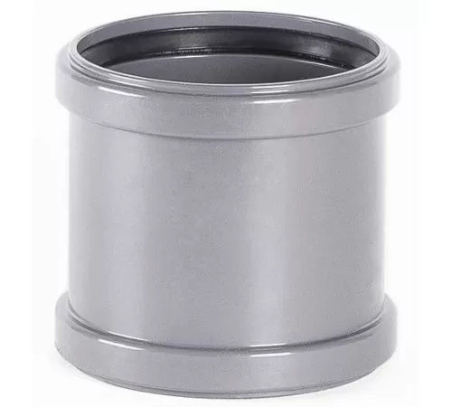 Муфта PP-H ремонтная серая Дн 40 б/нап в/к VALFEX 20106040