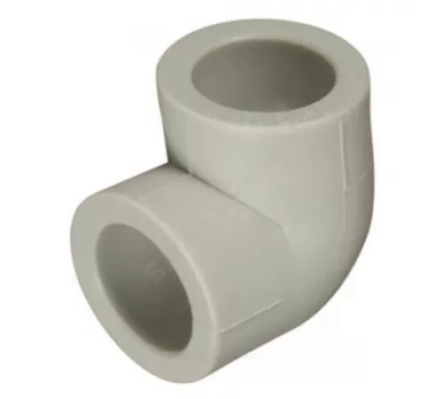 Угольник PP-R серый Дн 25х90гр внутренняя пайка для PP-R RTP (РосТурПласт) 11032