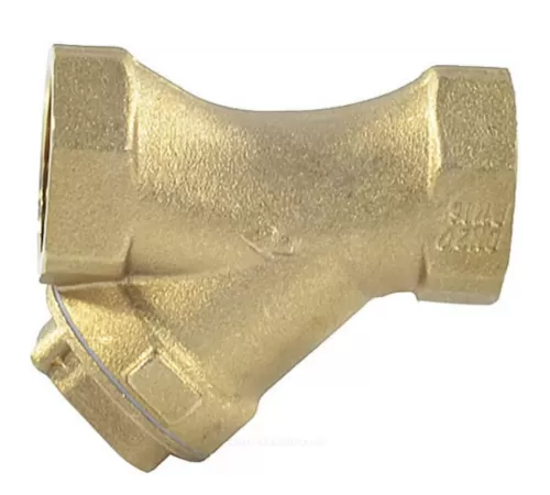 Фильтр сетчатый Y-образный латунь Ду 20 Ру16 3/4" ВР ФСКО Пензапромарматура 023021000