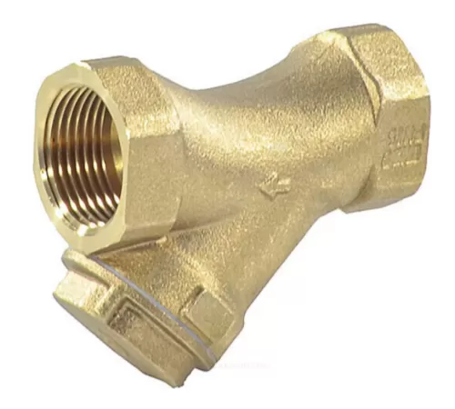 Фильтр сетчатый Y-образный латунь Ду 20 Ру16 3/4" ВР ФСКО Пензапромарматура 023021000