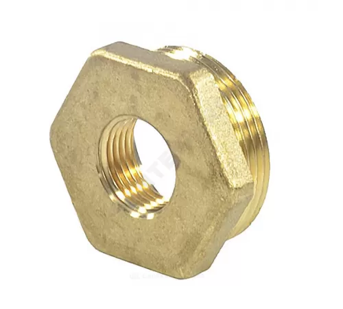 Футорка латунь Ду 20х15 (3/4"х1/2") НР/ВР R93 Giacomini R93Y003